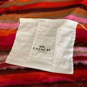 Coach dust bag